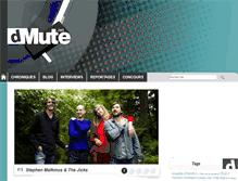 Tablet Screenshot of dmute.net